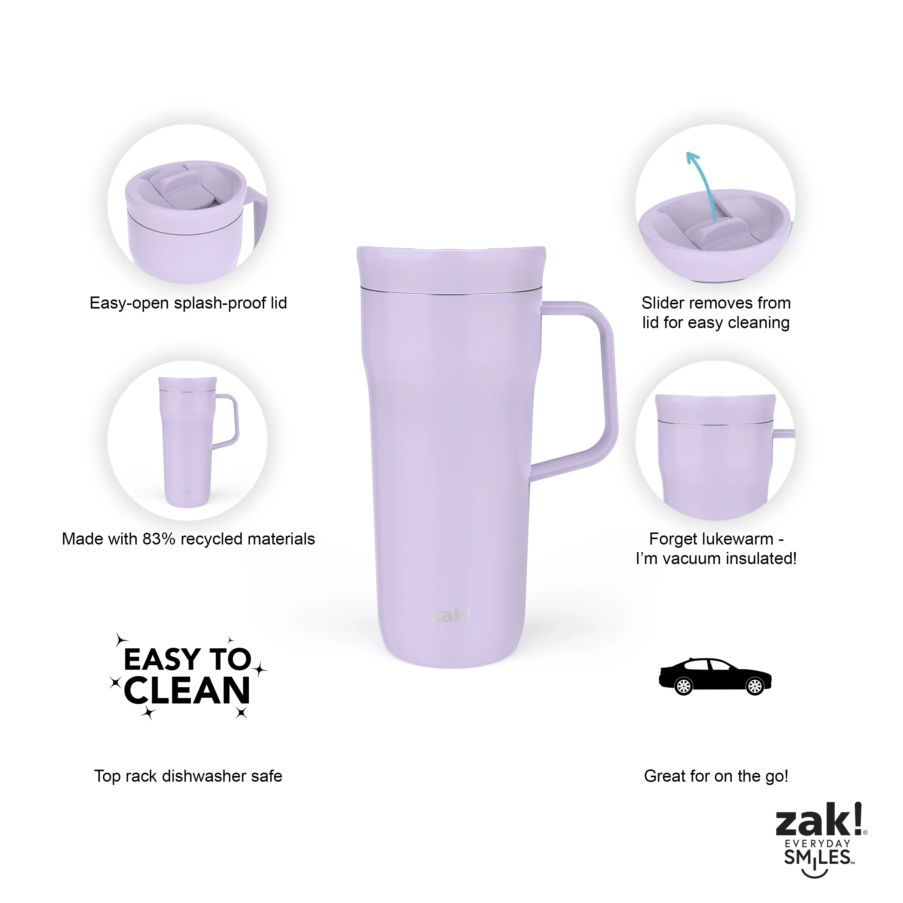 Harmony Slide Lid Tumbler, 20 oz. - Image 8