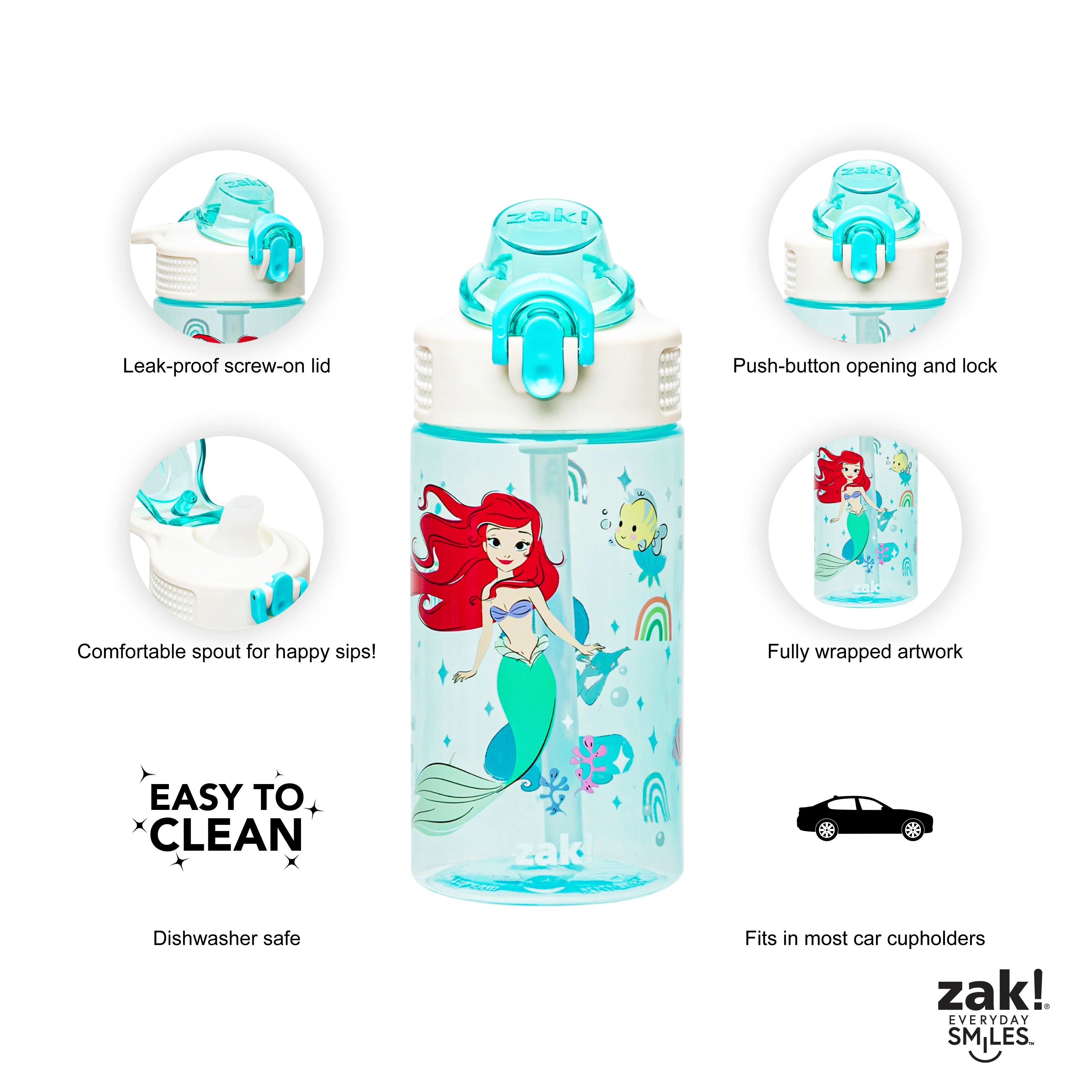 Sage Covered Spout Bottle, 16 oz. - Image 5